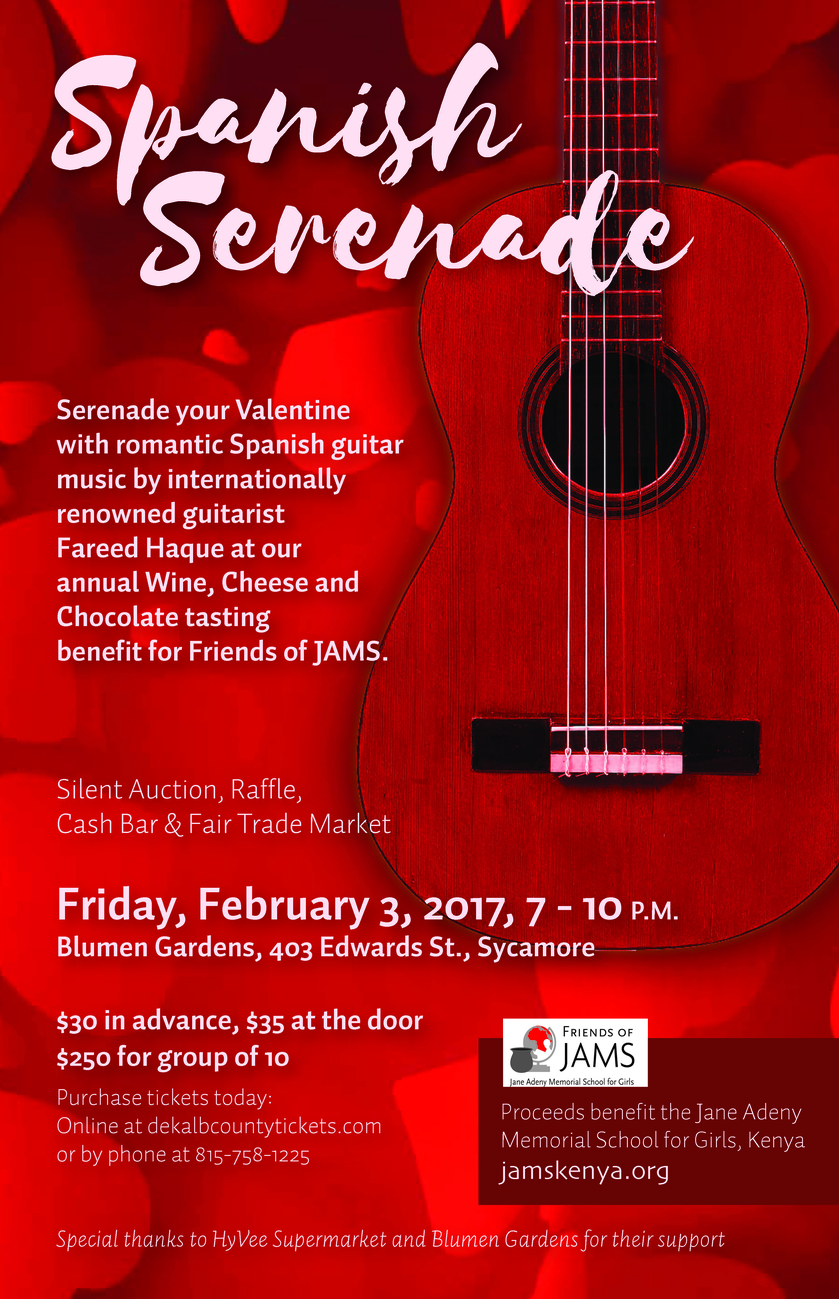Friends of JAMS Fundraiser - Spanish Serenade 2017