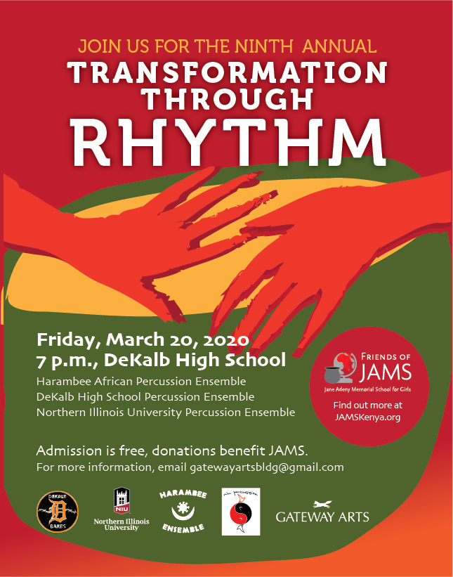 Transformation Through Rhythm Concert 2020 benefiting JAMS