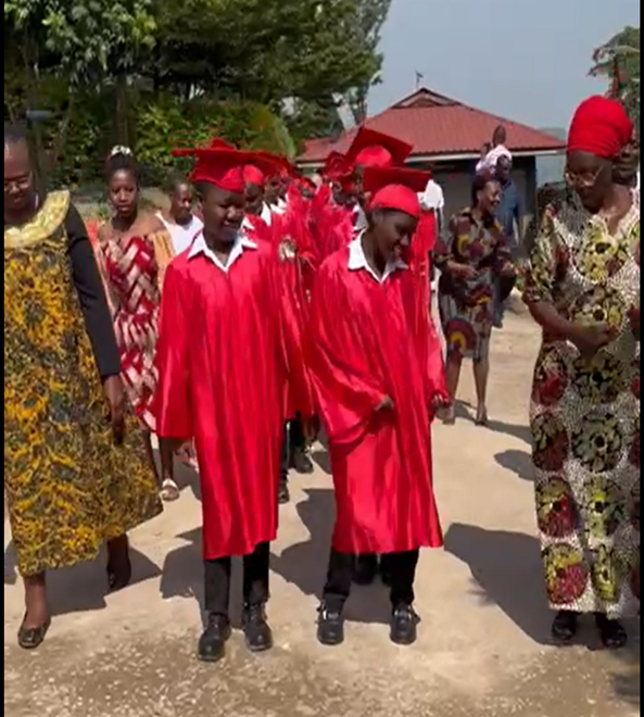 Dance Procession at JAMS Graduation